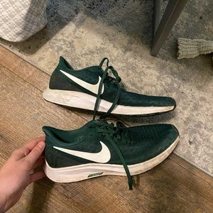 Nike Green Trainers! Size 10 women!